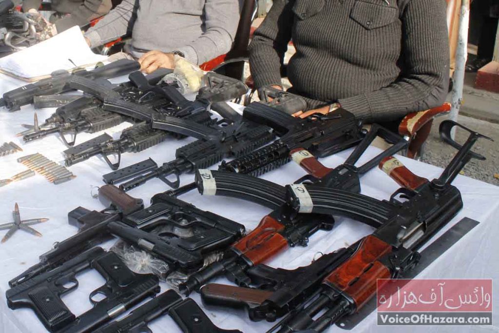 Two Weapons Smugglers arrested by Mansehra Police
